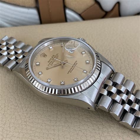 rolex con brillantini nel quadrante